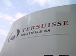 Logo Tersuisse auf der Seite  Klimatisierung Produktionsraum Textilindustrie.